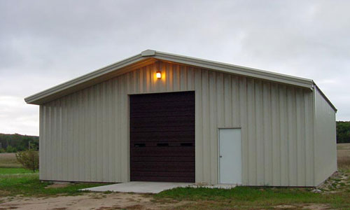 Presidential model steel building