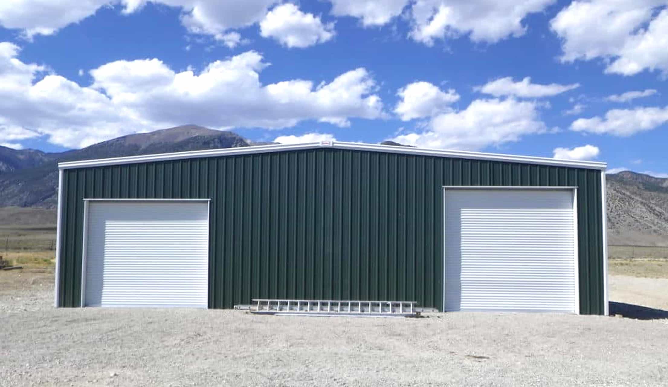 specials 5 clouds Green Steel Buildings