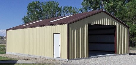 30x50x10 steel building special