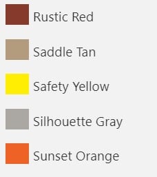 roll up door colors