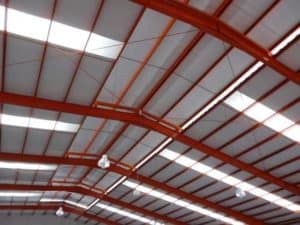 white vinyl reflective metal building insulation