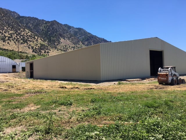 Factory Steel Overstock Customer Steel Building