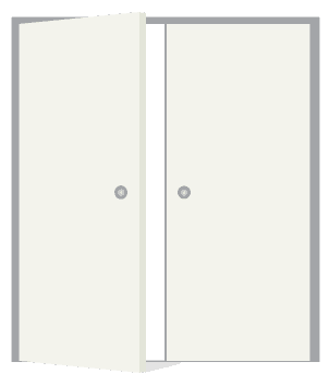 6 x 7 walk door for steel buidling