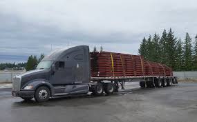 Steel Building On Truck