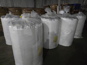 Vinyl-faced Fiberglass Insulation