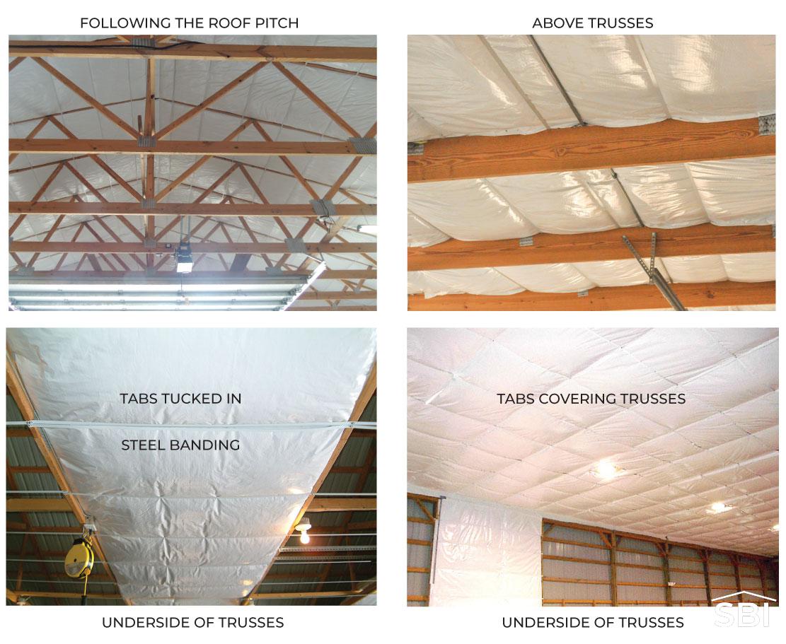 Pole Barn Insulation Installation Instructions